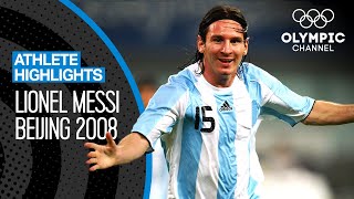 Lionel Messi 🇦🇷 at the Olympics  Athlete Highlights [upl. by Naic868]