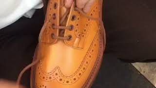 How We Lace Our Country Shoes  Trickers Shoes [upl. by Pierce206]