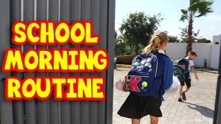 SCHOOL MORNING ROUTINE SIS vs BRO [upl. by Noeruat]