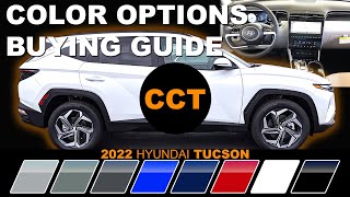 2022 Hyundai Tucson  Color Options Buying Guide [upl. by Hill]