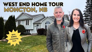 West End Moncton Living House Tour  Neighborhood Highlights [upl. by Letnahs]