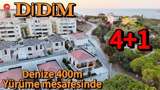 🔵Sahile 500mAYDIN DİDİMDE 12500000tlye SATILIK VİLLA KÖŞE VİLLA luxury didim vlog satılık [upl. by Llerrod468]