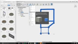 Fusion 360 BASICS  Importing STL file amp merging two files [upl. by Allenaj]