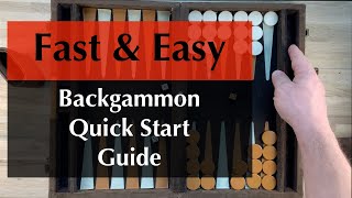 Backgammon Quick Start Guide BackgammonHQ [upl. by Nodarse503]