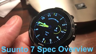 Suunto 7  Spec Overview [upl. by Yseulta]