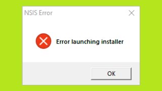 How To Fix NSIS  Error Launching Installer Error Windows 10  8  7 [upl. by Hindorff910]