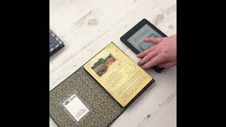 Kindle Paperwhite Hardback Book Cases Fitting Video [upl. by Kantor527]