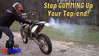 What 2 Stroke Oil Is Best For Trail Riding Without Ruining A TopEnd [upl. by Esinek942]