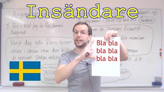 Argumenterande text  insändare [upl. by Nosnej]