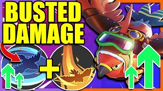 This BUFFED TALONFLAME BUILD deals INCREDIBLE DAMAGE now  Pokemon Unite [upl. by Adnamor]