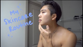 GRWM  my morning KOREAN SKINCARE routine acne prone  sensitive skin [upl. by Hpotsirhc699]