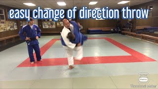 Beautiful change of direction throw in Judo “Sasae tsurikomi Ashi” [upl. by Hauck163]