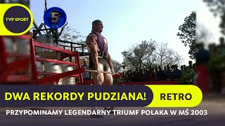 TAK PUDZIANOWSKI BRONIŁ MŚ STRONGMAN DEKLASACJA [upl. by Denison]