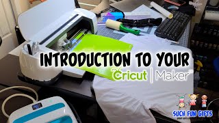 Best Introduction to Cricut Maker How To Make TShirts [upl. by Laeira]