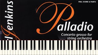 Palladio  Allegretto  Karl Jenkins  Piano Sheets [upl. by Darline553]