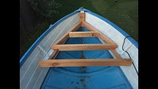 14 FT UtilityJon Boat Restoration  Framing the Deck Part1 [upl. by Deidre]