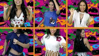 ✂️ DIY 9 IDEIAS DE CUSTOMIZAÇÃO DE CAMISETAS CARNAVAL 2018 [upl. by Werner145]