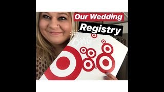 Wedding Registry  Tips Target and Walmart [upl. by Ames]