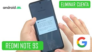 Eliminar Cuenta de Google Xiaomi Redmi Note 9S [upl. by Hunter]