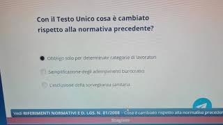 Risposte quiz finale alternanza scuola lavoro modulo 8 [upl. by Kate479]