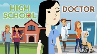 High School to Doctor  PhysicianSurgeon Training Overview 👩‍⚕️👨‍⚕️ [upl. by Aicilav]