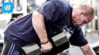 5 BackBusting Exercises  Dorian Yates Blood amp Guts [upl. by Zola]