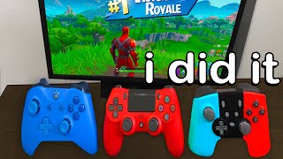 Every time i die i PLAY on another CONSOLE in Fortnite [upl. by Judith]