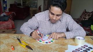 DIY Twister Finger Game [upl. by Xenia]