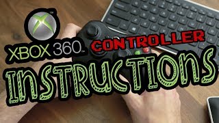 Xbox 360 and Xbox One Controller Instructions [upl. by Neffets]