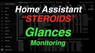 Monitoring Home Assistant with Glances Home Automation on Steroids [upl. by Newmark]