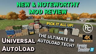 Universal Autoload  Mod Review  Farming Simulator 22 [upl. by Nea]