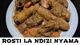 Rosti la Ndizi Nyama [upl. by Sibella]