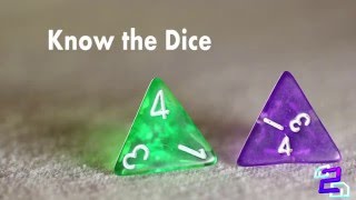 D4 Dice Tutorial  Know the Dice [upl. by Llecrad200]