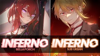 Nightcore ↬ INFERNO NV  Switching Vocals [upl. by Yralih]