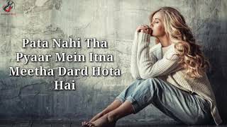 Teri Masumiyat Lyrics  Bezubaan Ishq  MugdhaSnehaNishant  Altamash Faridi [upl. by Ynnor]