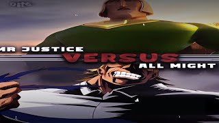 MR JUSTICE VS ALLMIGHT  FUNK INFERNAL  SLOWED heroinside myheroacademia allmight superscott [upl. by Asyram]