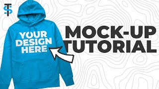 How to Make CUSTOM TShirt MockUps in Adobe Photoshop 2021 [upl. by Nylsej]