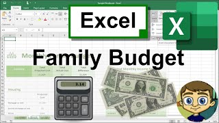 Creating a Family Budget with Excel [upl. by Retxab]