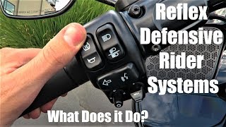 Reflex Defensive Rider Systems RDRS Explained for HarleyDavidson Motorcycles [upl. by Kahler]