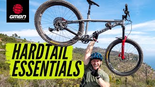 How To Ride A Hardtail Mountain Bike Fast  Essential Hardtail Skills [upl. by Nnaylrebmik]