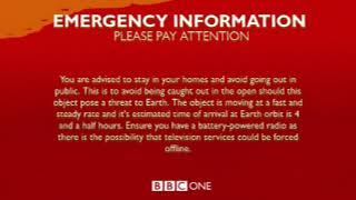 Emergency Alert System UK  2000s BBC Alert Thats No Moon [upl. by Littlejohn412]