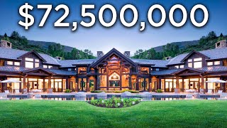 Inside The MOST EXPENSIVE Home ever sold in Colorado  Mansion Tour [upl. by Asseniv]