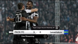 PAOK TV Rewind ΠΑΟΚΛεβαδειακός 50 Full Game  PAOK TV [upl. by Nottnerb]