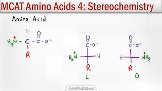 Amino Acid Stereochemistry R and S vs D and L Configuration [upl. by Roselyn]