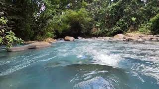 Tubing  Rio Celeste  Costa Rica [upl. by Enneyehs]