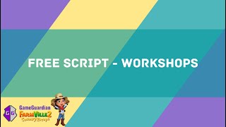 Free Workshops Script  Farmville 2 Country Escape [upl. by Tildi]