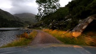 Driving in Scotland – Kinloch Hourn  Glen Garry  Invergarry [upl. by Carlo]