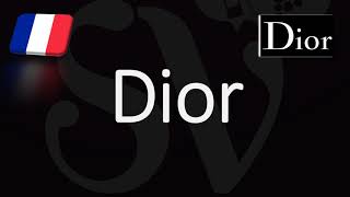 How to Pronounce Dior CORRECTLY French Pronunciation [upl. by Amadus557]