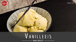 Ultra leckeres Low Carb Vanilleeis ohne Eismaschine selber machen ohne Zucker [upl. by Herzberg]