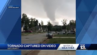 Tornado in Opelika [upl. by Whitelaw709]